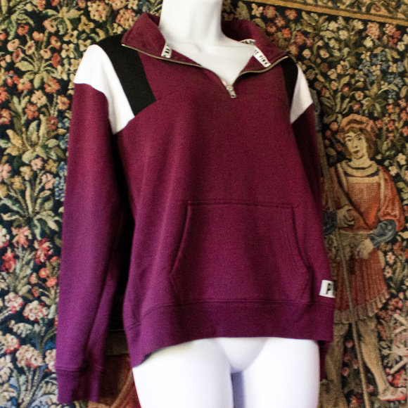 PINK Victoria's Secret Tops - 2/$20 PINK Sweater VS Maroon Pullover